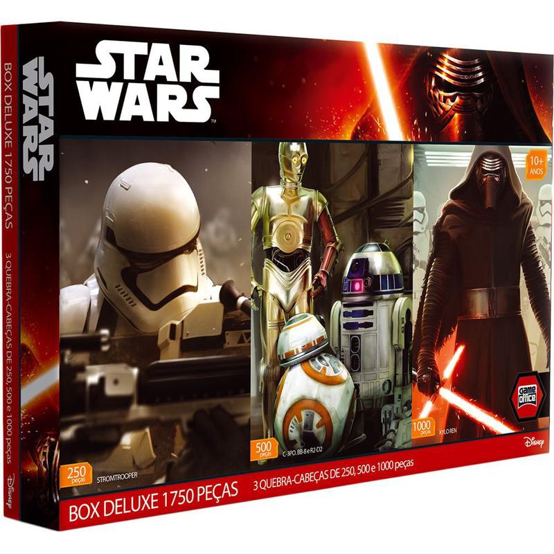 Quebra cabeca star wars box deluxe 1750 pecas 002265